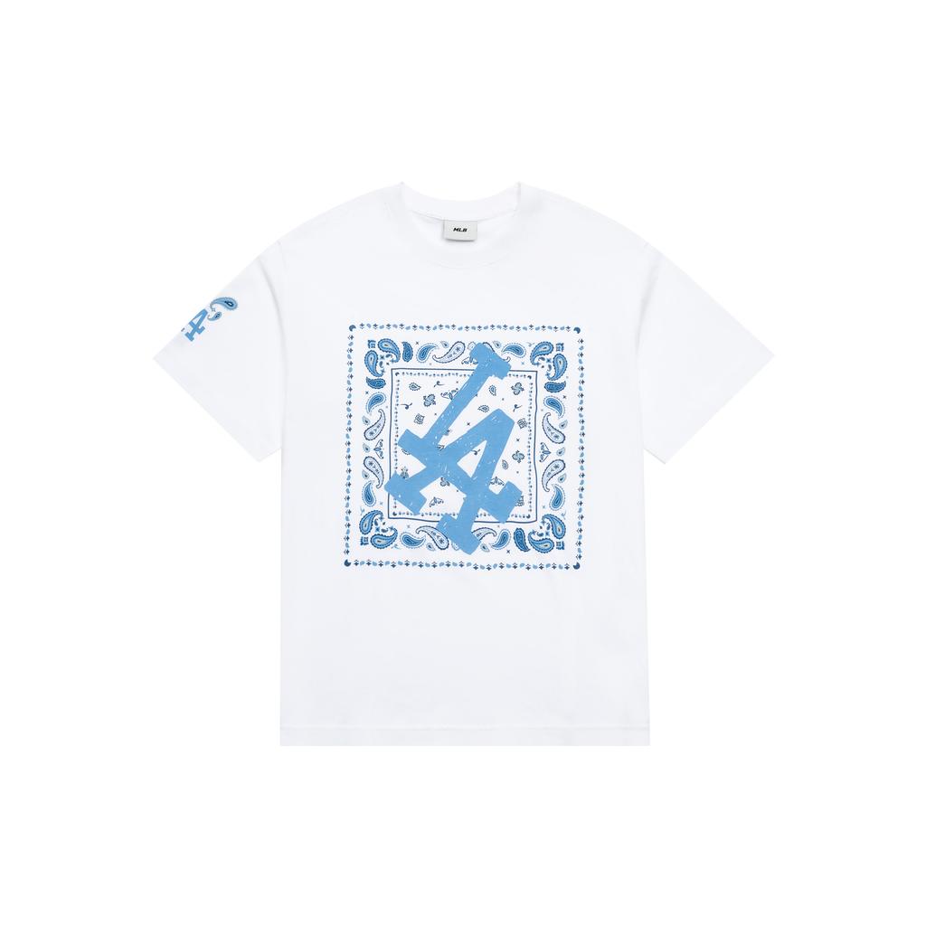 New MLB Los Angeles Dodgers T Shirt Unisex Ecru 3ATSI0133-07WHS