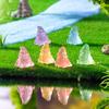 6Pcs Luminous Mini Resin Gnomes Statues Ornaments Cute Diy Fairy Miniature Gnome Figurines For Miniature Garden Home Decor