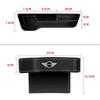 BYY1 2025 Hot 2025 For BMW MINI Car Seat Gap Storage Box Water Cup Holder Car Accessories For MINI Cooper One JCW Clubman Countryman