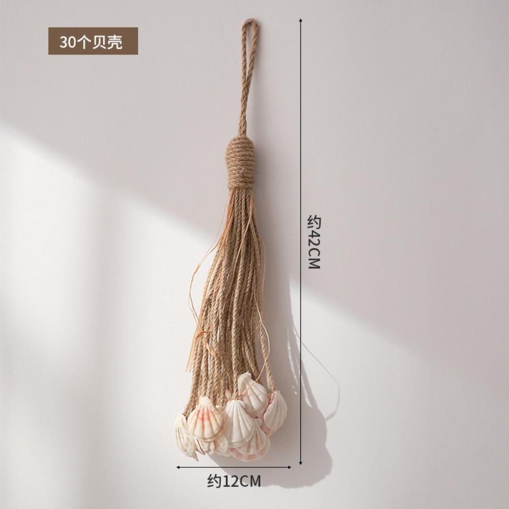 Mediterranean Style Wooden Fish Skewers Fishbone Pendants Creative Fishing Net Ornaments Home Wall Decorations Wall Decorations