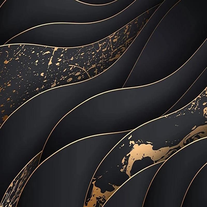 Modern Wallpaper Nordic Relief Geometry 3D Stereo Wallpaper Living Room Bedroom Restaurant Decor Simple Mural