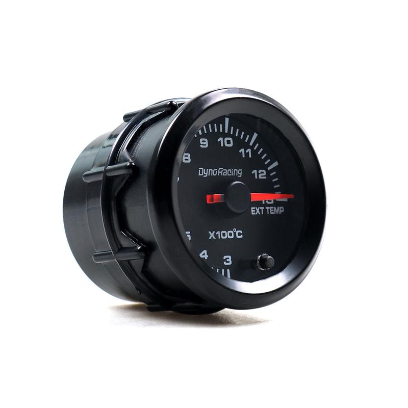 Dynoracing Car Meter Exhaust Gas Temp Gauge 2" 52mm 7 Colors LED 300-1300 Celsius EGT Gauge High Speed Motor EXT Gauge