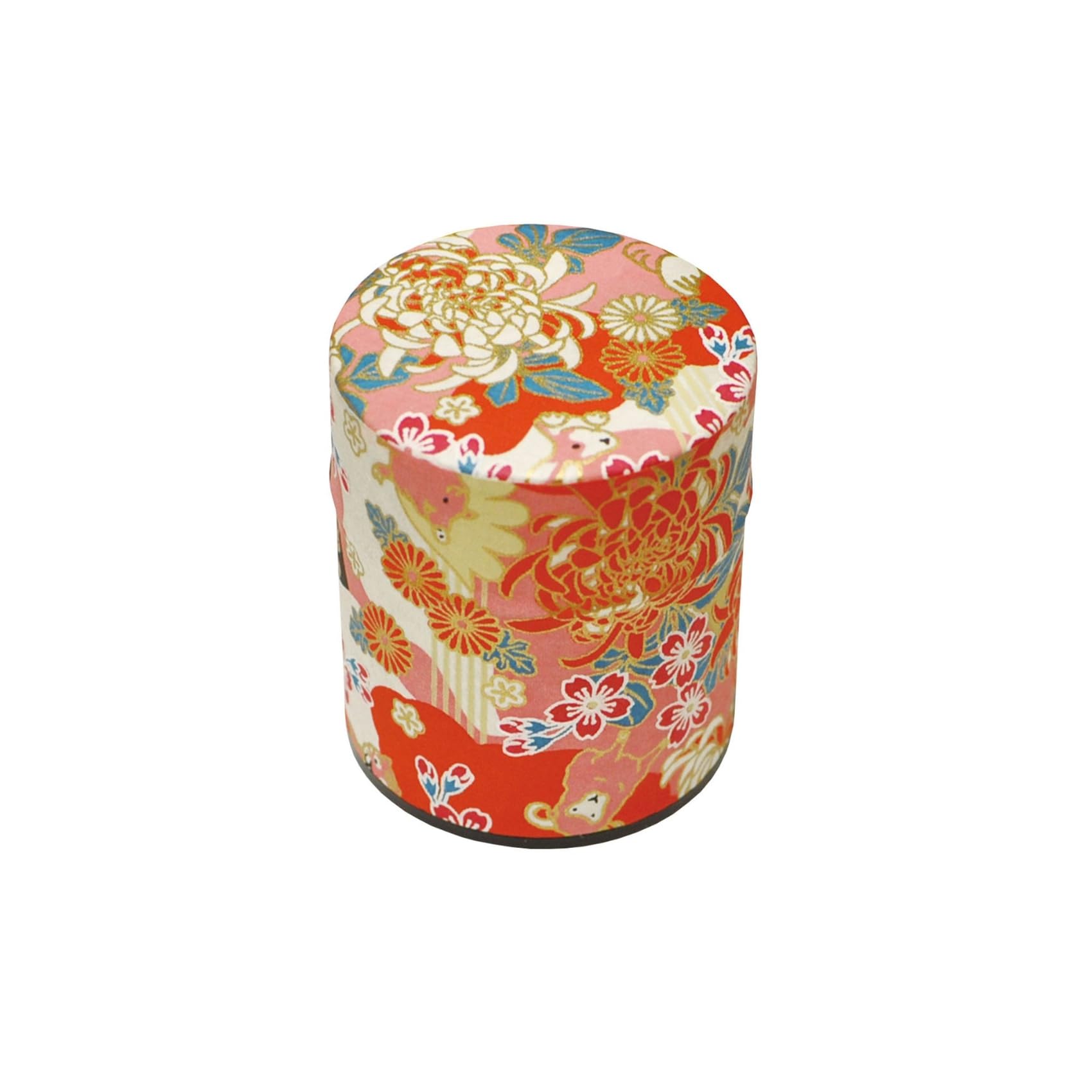 Yamako Tea Caddy Zodiac Sign Made in 792627 Po-Kan Mini, Japan,