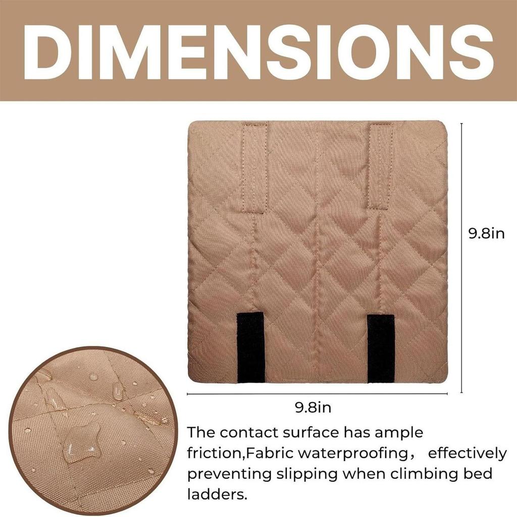 Stapelbed Trap Kussens 4-Delig Zachte Antislip Hoes Studentenkamer Bed Ladder Kussen Traphoezen Voor Veiligheid Comfort Ondersteuning Huis Studentenkamer