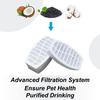 Cat Fountain Water Dispenser Filter Cotton Activated Carbon Filter For Cat Dog Replacement Drinking Dispenser Filter Accessories