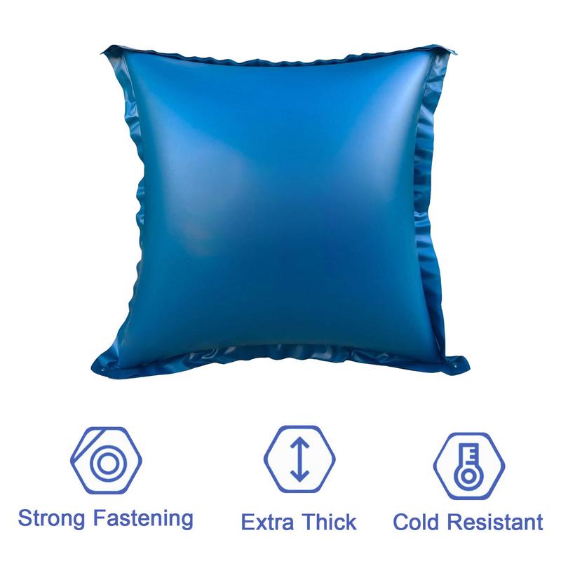 4x4 Ft Pool Pillow Winterizing Air Pillow ForAbove-Ground Pool Cover Extra Durable 0.4 Mm PVC Winter Pool Pillow Winterize Pool