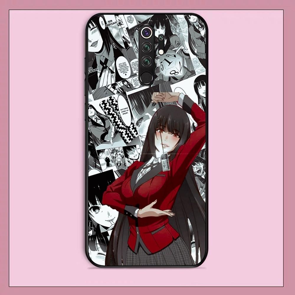 Kakegurui Phone Case For Redmi Note 4 X 5 A 6 7 8 T 9 9S 10 11 11S 11Epro Poco M3 pro