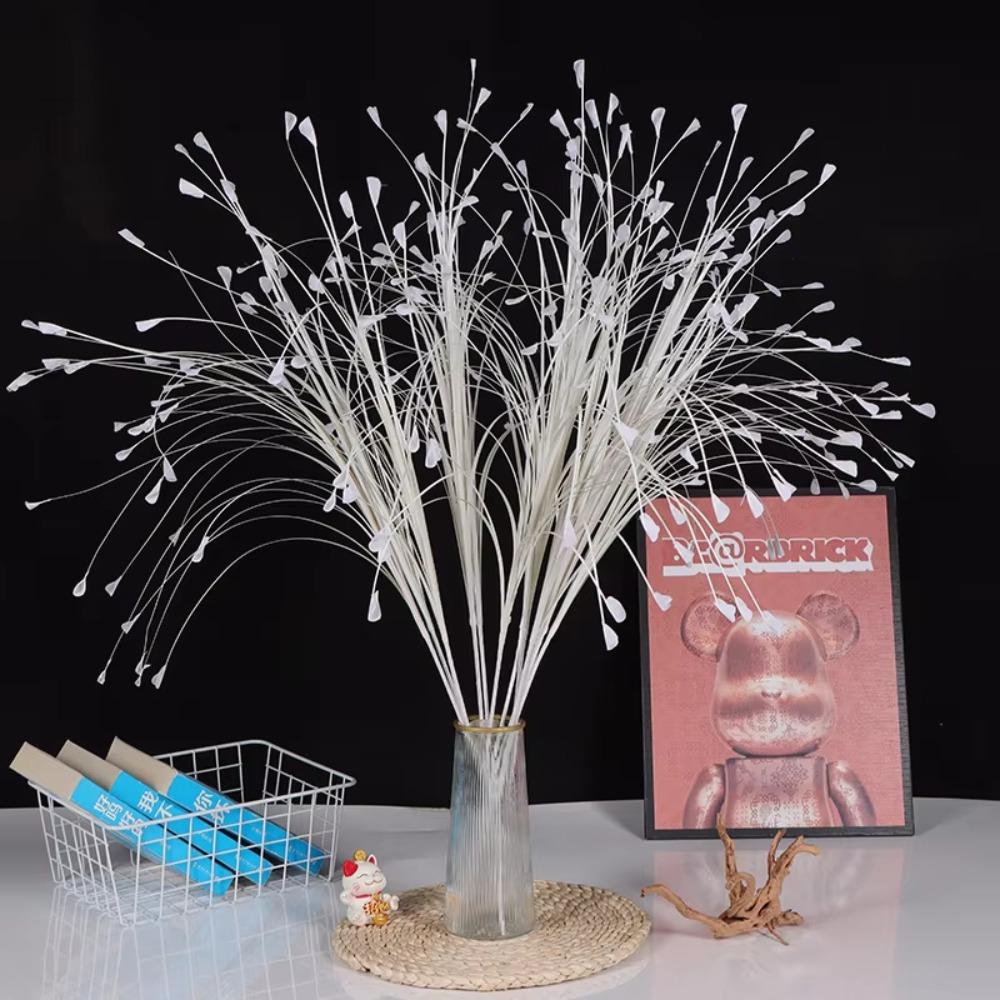 New Solid Color Colorful Peacock Grass Floral Decor Wedding Decorations Simulated Reed Grass Artificial Bouquet Office