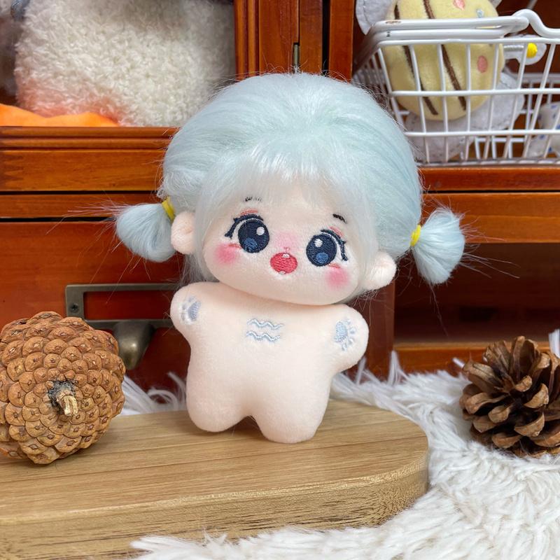 1PC 10cm Kawaii Plush Idol Dolls Stuffed Starfish Figure Dolls Twelve Constellations Toy for Kids Girls Gift