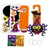 DIY Children's Cartoon Halloween Decorative Door Stickers, Festival Pumpkin Festival Game Set .
