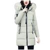 Women's Fashionable Casual Winter Cotton Coat - Plus Size, Mid-Length, Loose Fit, Thickened Down-Filled Cotton Jacket