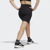 Adidas Solid Color Slim Fit Workout Shorts Women Shorts Black HN9453