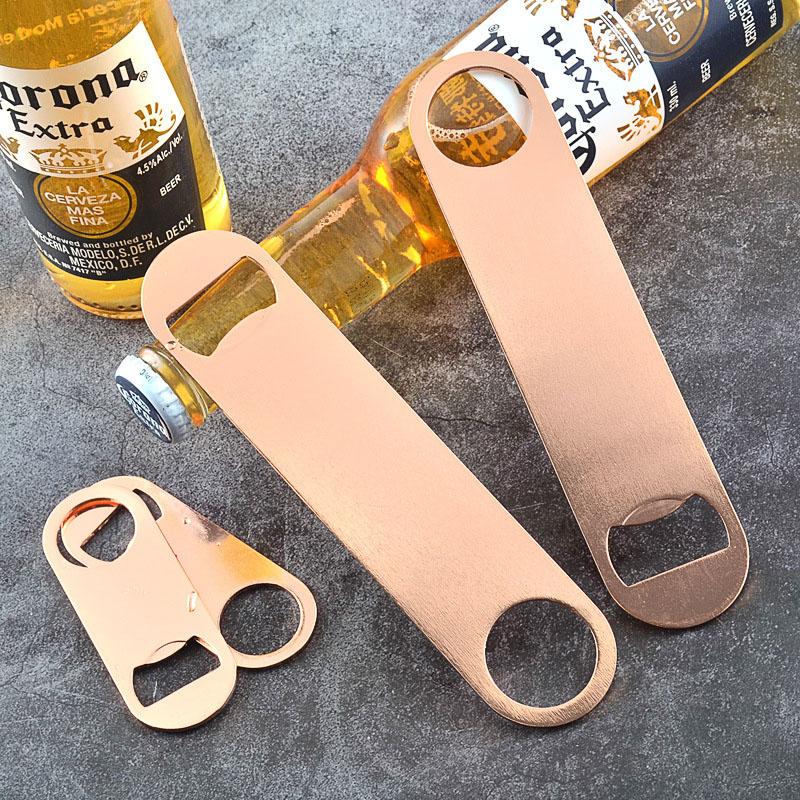Portable Stainless Steel Bottle Opener Durable Beer Bottle Opener Beer Opener Soda Drink Creative Minimalist Bottle Opener Tool