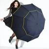 Double Strong Wind Resistant Umbrella Rain Women Large Folding Non-automatic Umbrellas Men Family Travel Business Paraguas