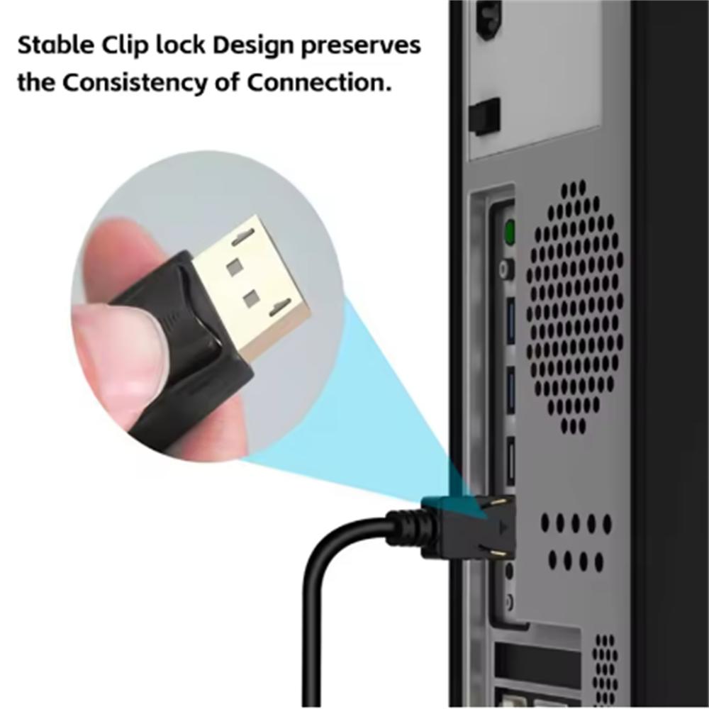 4K 1080P DP To HDTV Cable Display Port To HD Compatible Cable Video Audio Adapter Cable For PC Laptop TV Projector DP To HD Cord