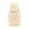 Special Buddhist Statue Jizo Height Width Depth Wood Carving Made from Cypress Wood 9450 Kurita's [Bodhisattva] (total 7cm, 4cm, 3.5cm) High-quality