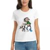 Women TShirt Gaston Lagaffe Summer Short Sleeve Tees ONeck Cotton T Shirts Clothes Tops Streetwear