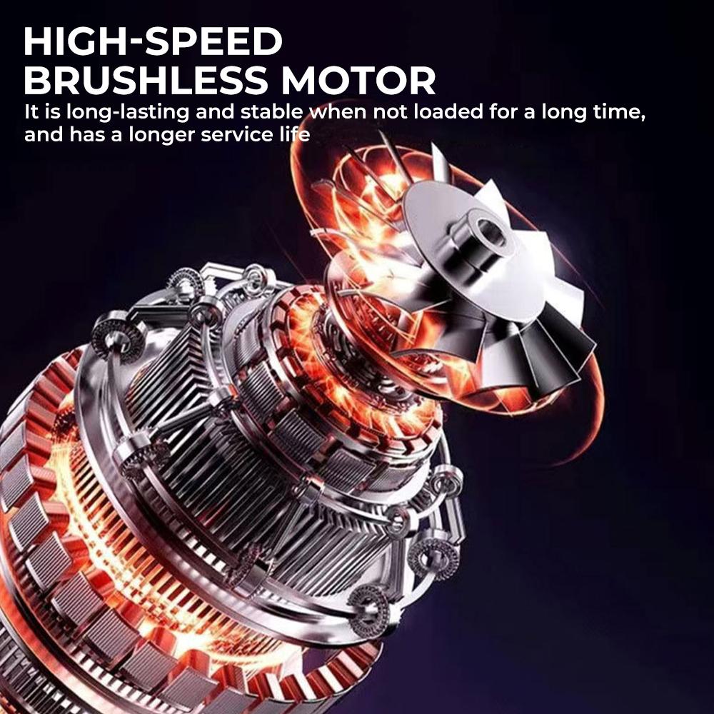 Turbo Jet Blower 130000RPM Turbo Jet Fan 4 Gears Speed Adjustable Electric Air Duster Type-C Charging Powerful Air Blower Tools