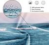 Ocean Beach Shower Curtain Bathroom Decorative Beach Hawaiian Art Print Fabric Shower Curtain Waterproof 12 Plastic Hook