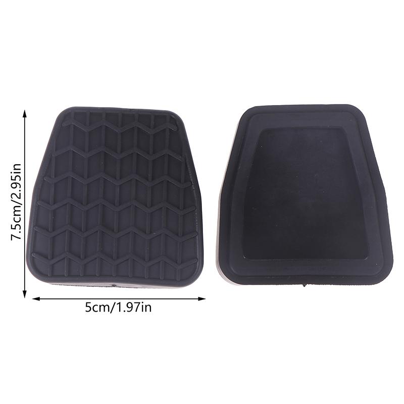 2Pair Car Brake Clutch Anti-Slip Pad Brake Pedal Rubber Pad Rubber Sleeve For Sc7 Ec7 Car Interior Accessories Car Parts