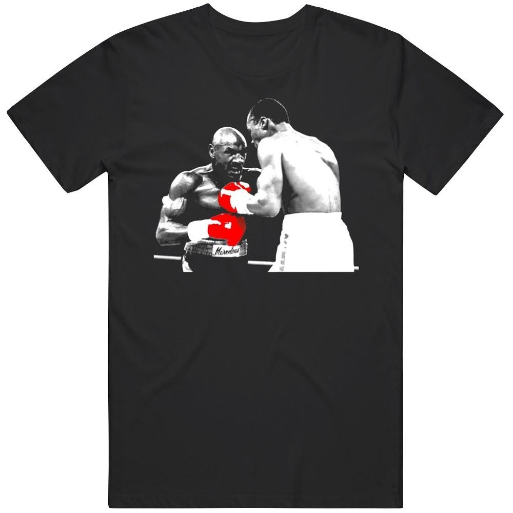 

Marvelous Marvin Hagler v Sugar Ray Leonard Classic Fight Boxing Fan T Shirt XL