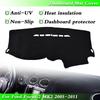 1pc Black Dashmat Dashboard Mat Cover Anti-Sun For Ford Focus 2 MK2 2005-2011 06