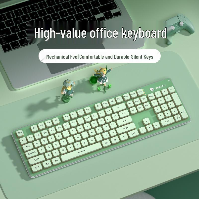 L1 Silent Wireless Backlit Gaming & Office Keyboard