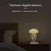 1Pc Upgraded Silent Jellyfish Lamp, Jelly Fish Light with Dancing Legs, Voice Control for Bedrooms, Living Room and Christmas Gifts