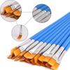 30/100Pcs Acrylic Painting Brushes Set Round Flat Hair Nylon Hair Paint Brush For Kid Artists Watercolor Oil Painting Brushes