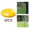 6 Pieces Golf Force Plates Exercisers Coaching Ground Stability Strength Training Equipments
