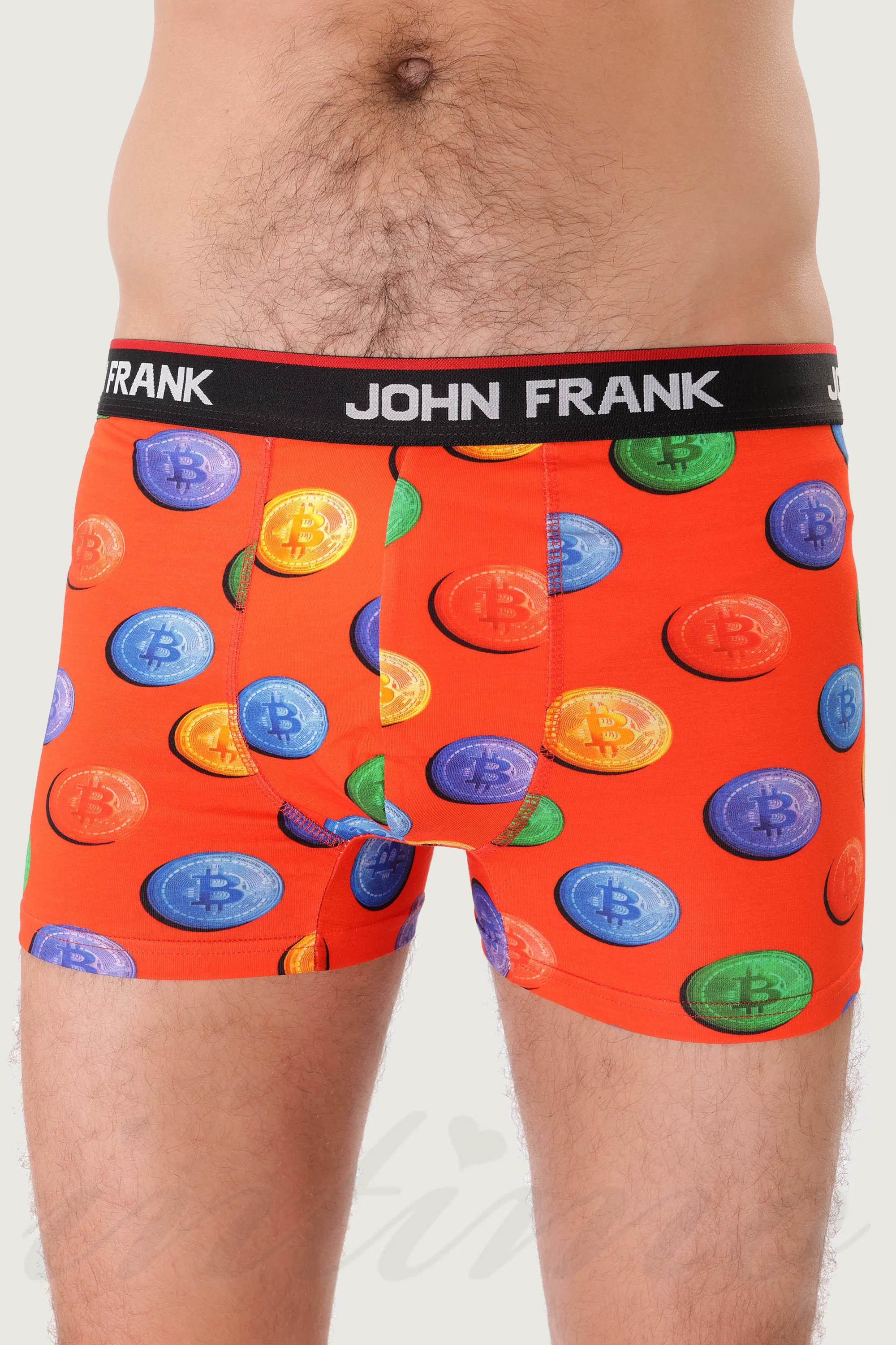 

Труси боксери John Frank (71846) 52(XL) різнокольорові кольору