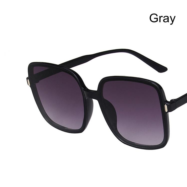 New Trend Spuare Woman Sunglasses Men Classic Retro Large Frame Fashion Sun Glasses Luxury Brand Design Plastic Eyewear Uv400