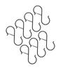 S Hooks Metal Hangers for Hanging Kitchenware Pots Pans Clothes 7pcs