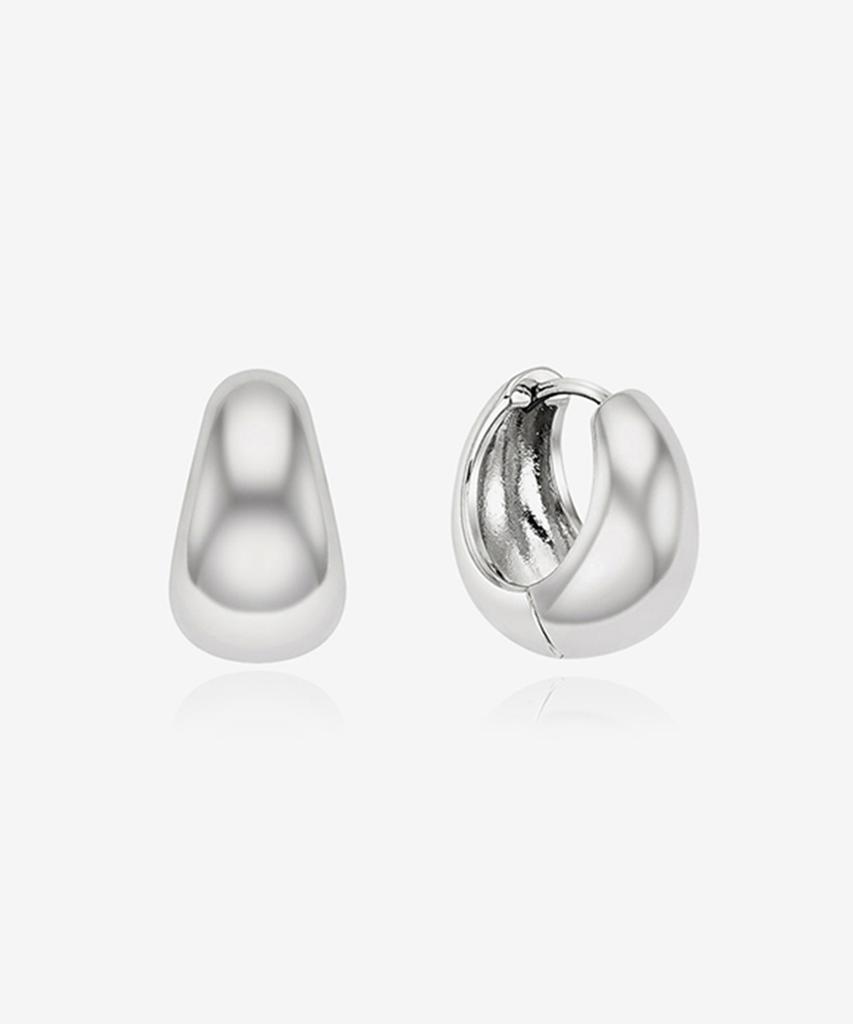 Attica Raw E-Hoop Earrings / Ebs003