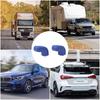 Trailer Hitch Dust Covers 2PCS Factory Bumper Tow Hook Cap Car Front Bumpers Tow Hook Protector Bumper Tow Hook Covers For Front