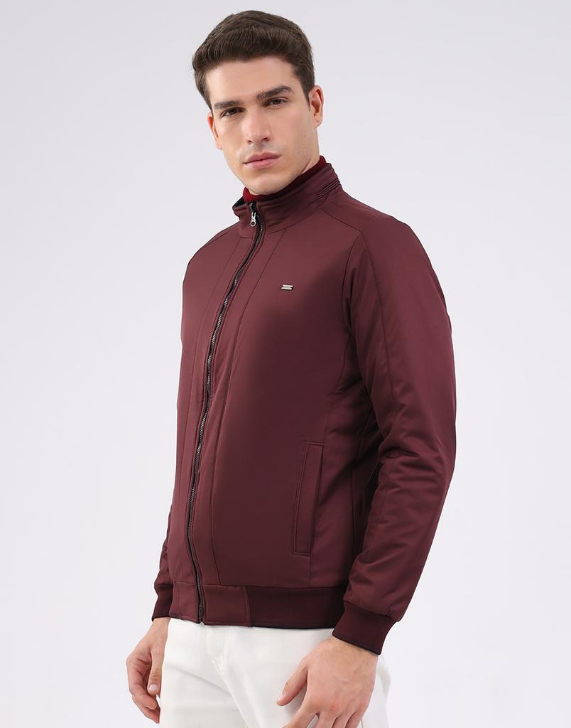 Monte Carlo Men's Mock Neck Full Sleeve Jacket