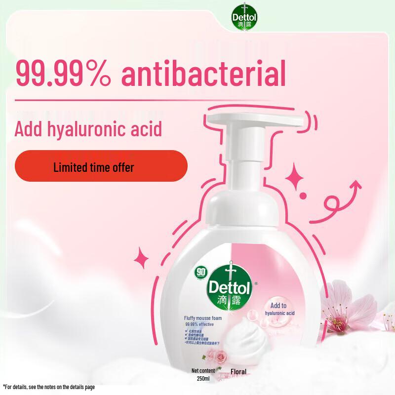 

Dettol Kids Disinfecting Foaming Hand Soap - Floral Scent