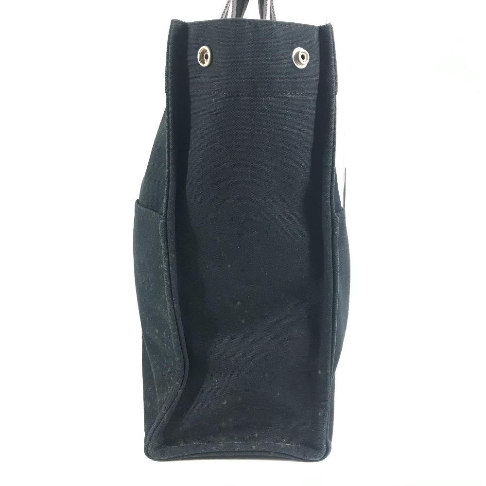 Hermes Fourre ToutGM Fourre Tout GM Tote Bag Shoulder Bag Canvas Black/gray