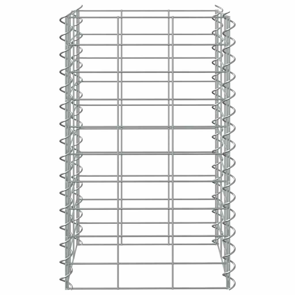Gabion Raised Beds 3 Pcs 30 X 30 X 50 Cm Iron
