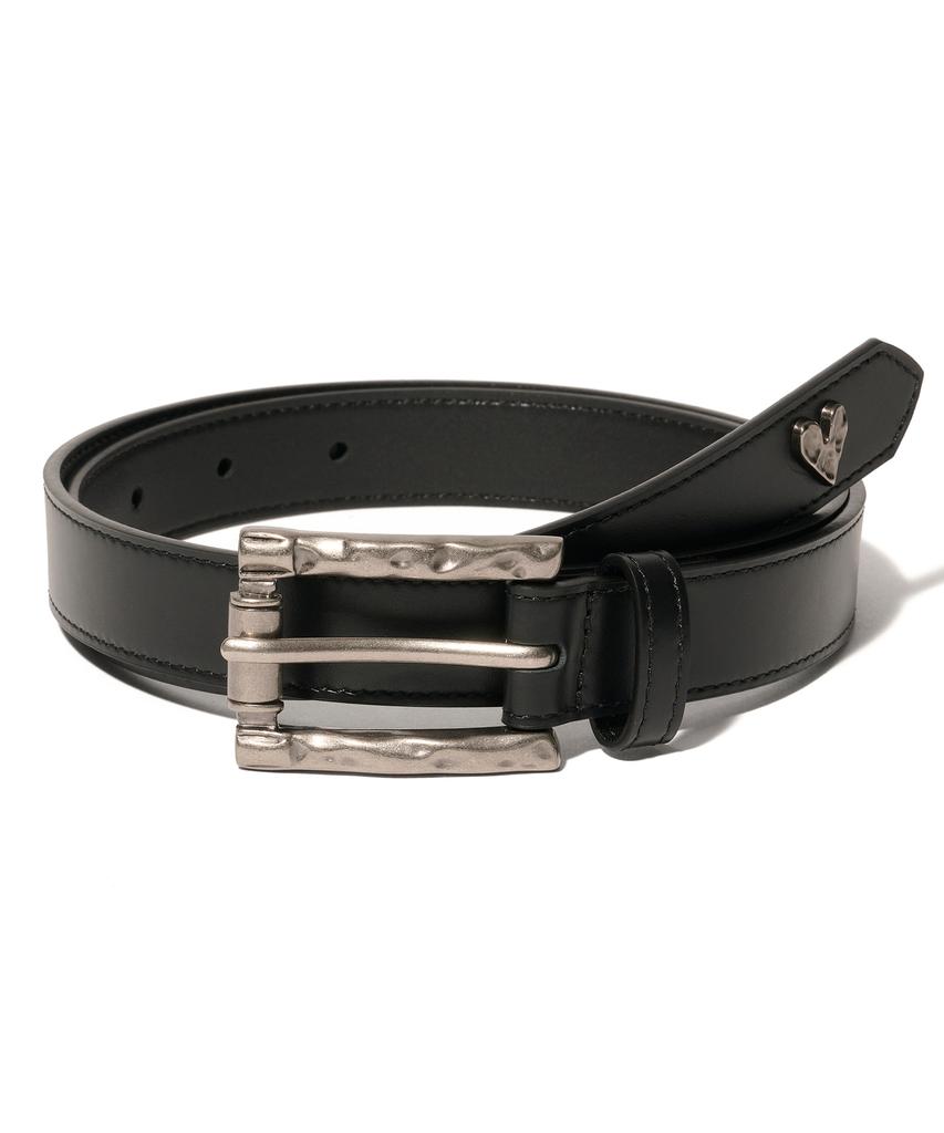 Leumaseukeu Bl015 Modern Heart Men'S & Women'S Leather Belt 21Mm (2 Colors)