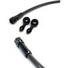 60CM Universal Motorcycle Brake Line Aluminum Head Fuel Line Disc Brake Hose Parts For ATV Motorcycle Motocross