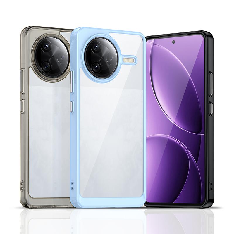 Pro Poco F7 Pro Průhledný kryt Poco F7 Pro Pouzdra Kryt Coque Pevný Průsvitný Měkký TPU Rám Ochranný kryt telefonu Poco F7 Pro