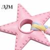 Bite Resistant Dog Toy Star Shaped Chew Toy, Pet Boredom with Braided Cloth Strip, Aggressive Chewer Teeth Cleaning Teething