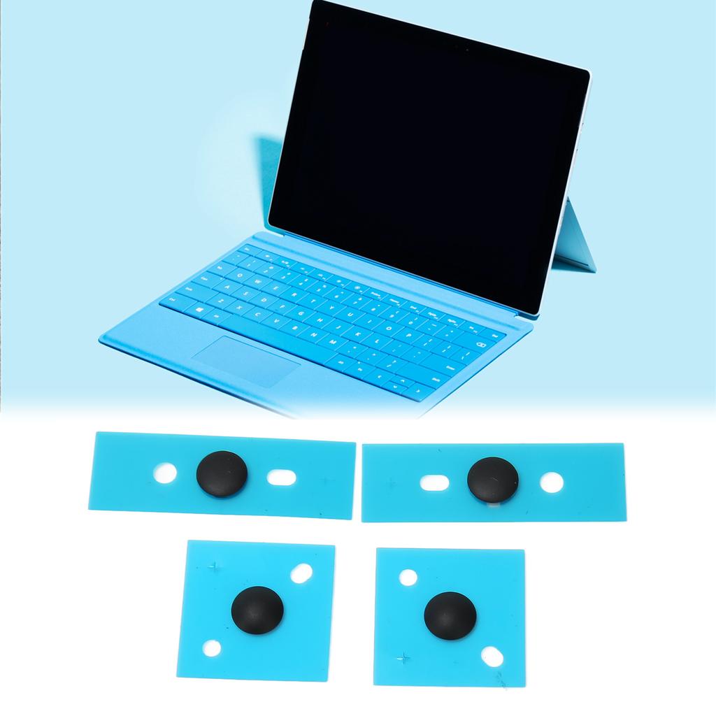 Laptop Bottom Case Feet Anti Slip Round Dot Accurate Size Laptop Foot Pads for 3 4 5 Replacement