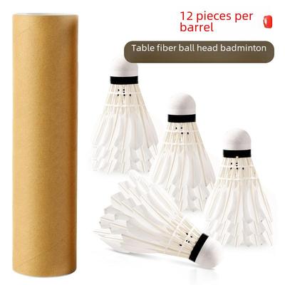 Langlebiger hochwertiger Entenfeder-Badminton-Trainingsfederball