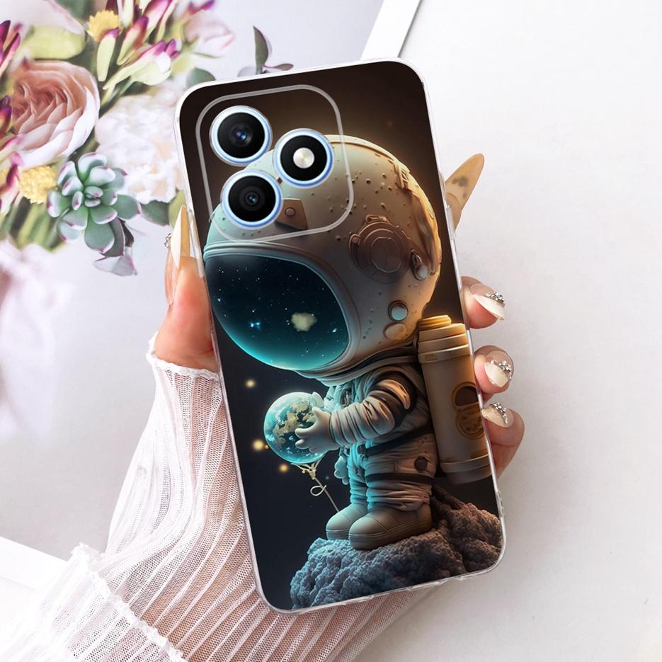 For Honor X8d 4G Case Cool Fashion Painted Cover 6.77'' Soft Silicone Phone Case For Honor X8d X 8d HonorX8d 4G Back Cover Coque