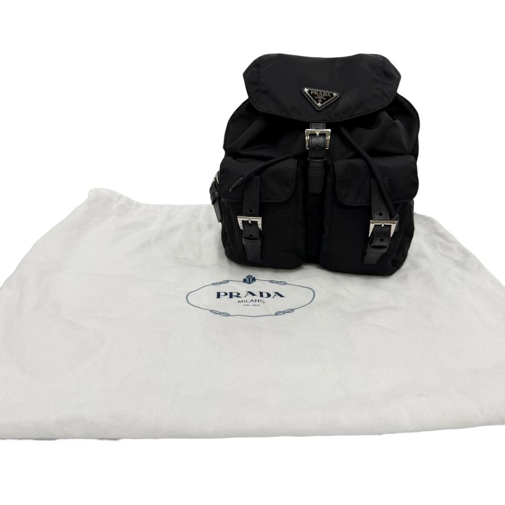 Great PRADA Backpack Â· Daypack Small Re-Nylon backpack Triangle logo 1BZ677 Used