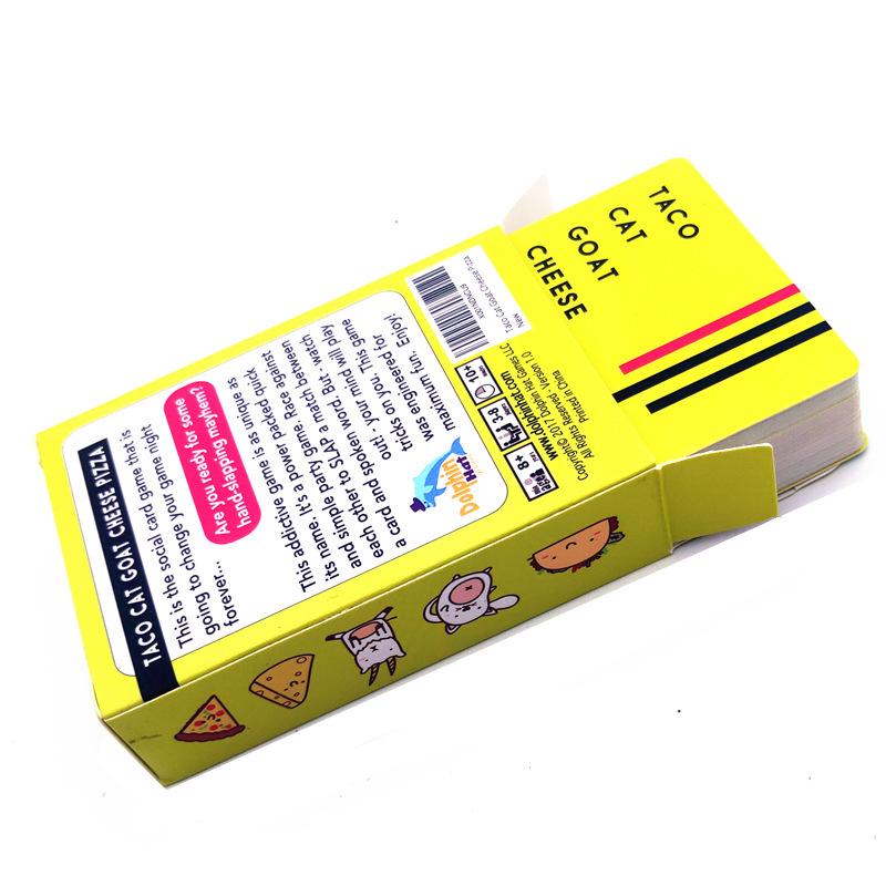 "Cross-Border Taco Cat Goat Cheese Pizza Card Game - English Party Edition"