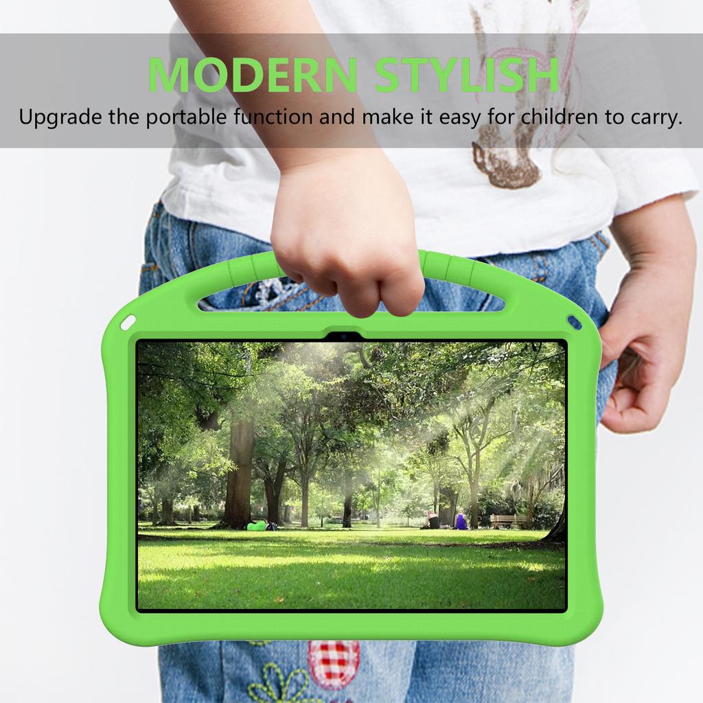 For Lenovo Idea Tab Pro (TB-373FU) Case EVA Tablet Cover with Handle Kickstand Children Friendly