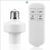 E27 Remote Control Smart RF 433MHZ Switch Light Bulb Socket LED Lamp Bases ON/OFF Room Chandelier Timer Switch Battery Powered